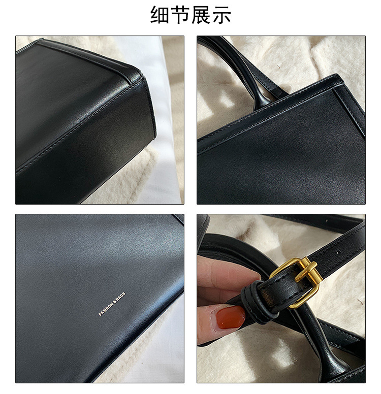 Túi Xách Jasmin Noir Bằng Da Pu Thời Trang Công Sở Thanh Lịch
