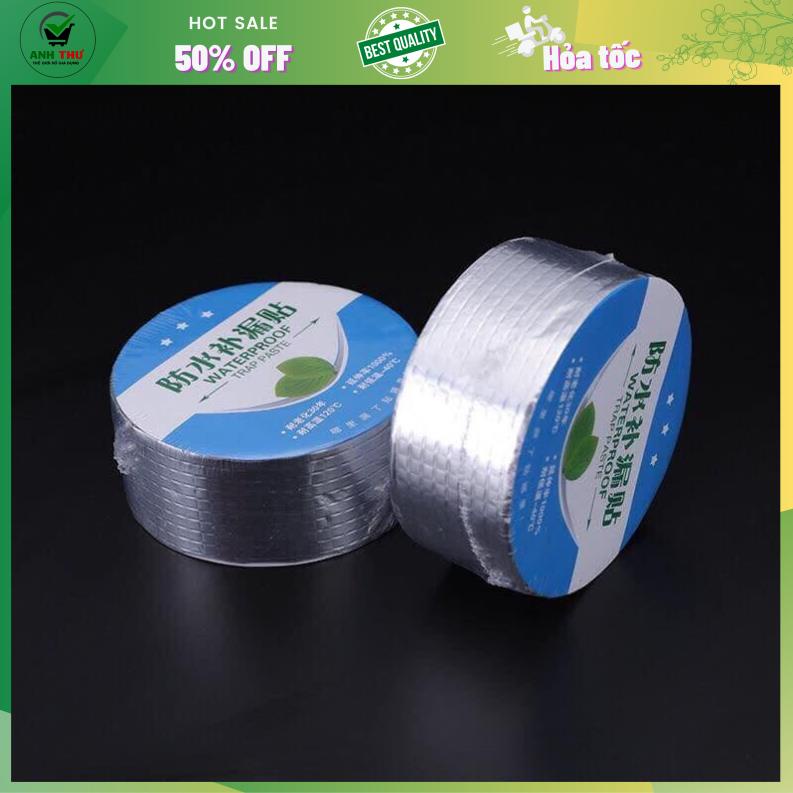 Keo Dán Chống Thấm Siêu Dính Kích Thước Dài 5m Rộng 5cm - Keo Dán Không Bong Tróc