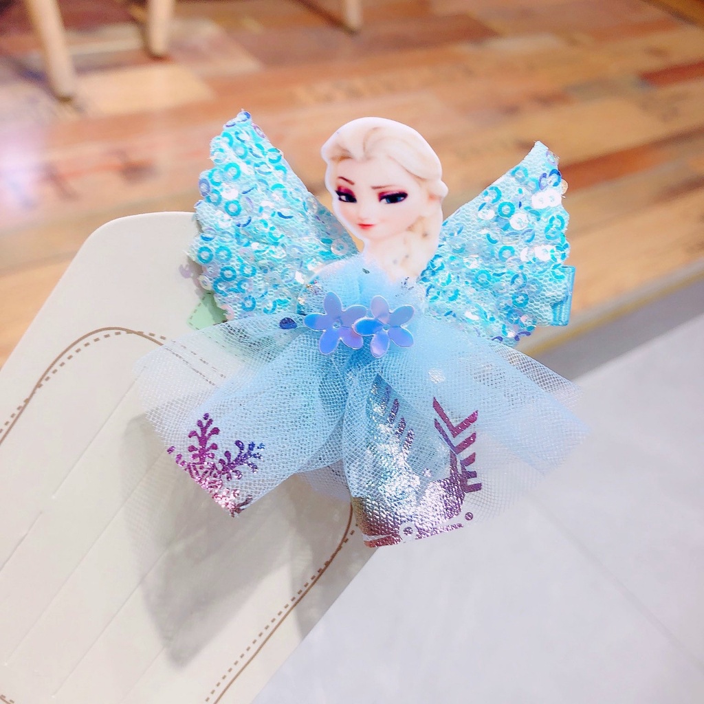 (Bán Buôn Sỉ) Kẹp tóc công chúa nhiều mẫu xinh cho bé gái