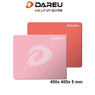 Bàn di chuột - lót chuột - pad chuột dareu esp108 pink / màu cam - 450x400x5 mm