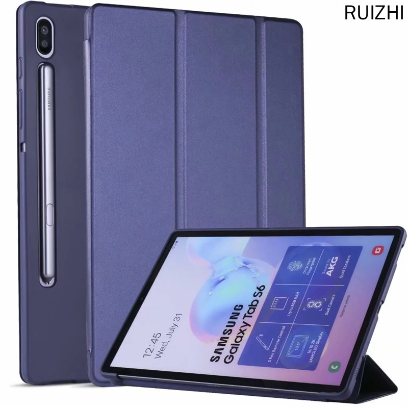 Ốp máy tính bảng TPU mềm mỏng có thể gấp gọn cho Samsung Galaxy Tab S6 10.5 2019 SM-T860 SM-T865 Galaxy Tab S6