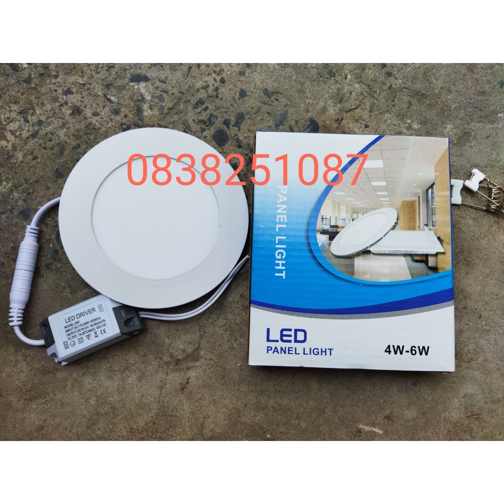 Bóng đèn led âm trần downlight 6W - tròn TTP