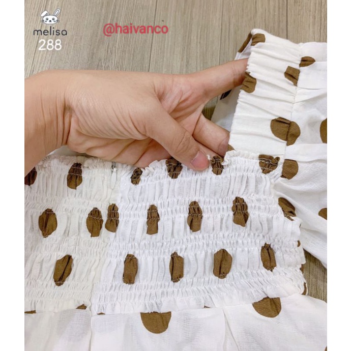 ĐẦM VÁY BÉ GÁI DỄ THƯƠNG VẢI KATE MỀM NHẬP HAIVANCO MỀM MẠI VÀ THOÁNG MÁT cho bé  10 đến 39 kg ĐI HỌC ĐI CHƠI ĐỀU ĐẸP