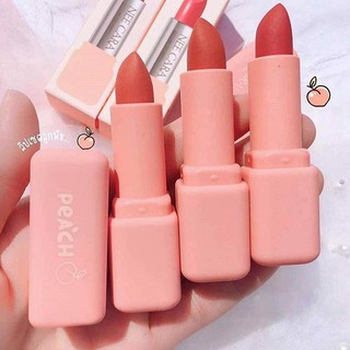 🍑Son Thỏi Lì Mềm Mịn Nee Cara Peach N613
