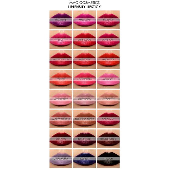 Son Môi Liptensity Lipstick 3.5g các màu