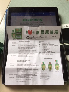 DẦU GIÓ XANH CON Ó 24ml USA