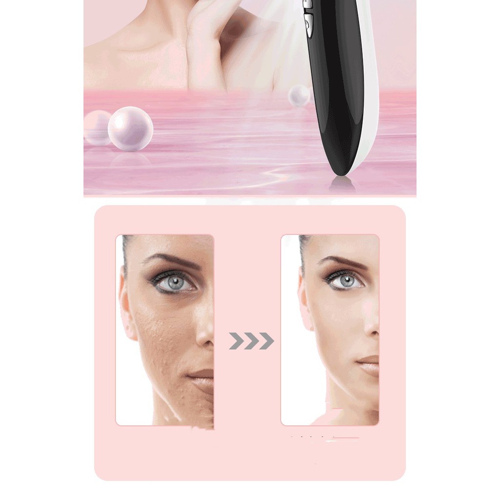 Điện di siêu âm，Mát xa ánh sáng đỏ và xanh lam trẻ hóa da EMS photon