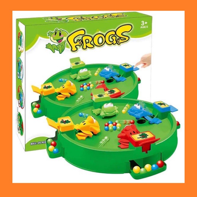 Bộ đồ chơi Ếch ăn kẹo 24 bi 4 người chơi vui nhộn Feeding hungry frogs
