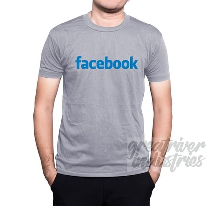 Áo Thun In Hình Logo Facebook Độc Đáo Cá Tính