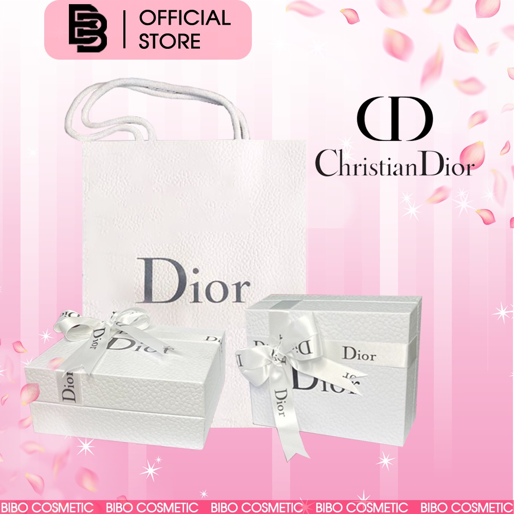 Hộp quà đựng son MAC ,YSL , Dior , Chanel , Tomford, Hộp quà tặng, hộp giấy đựng quà cho son YSL kèm nơ thiệp