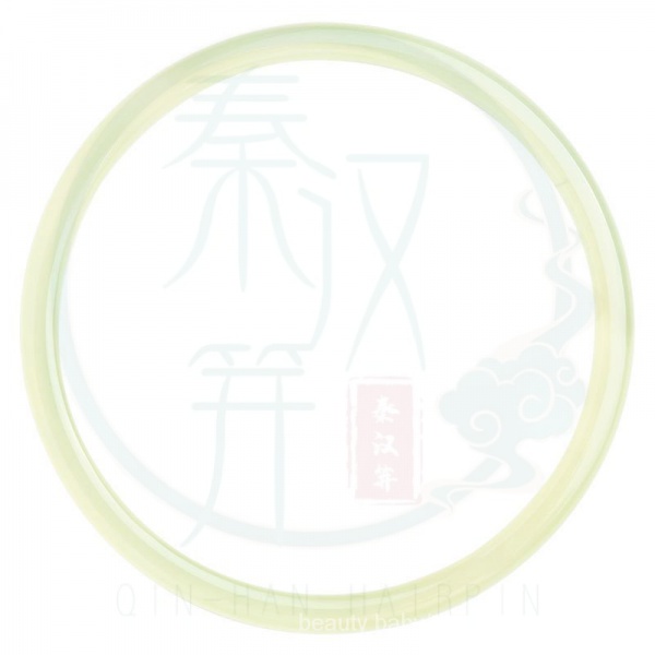 Vòng tay đá mã não tự nhiên màu xanh lá nhạt phong cách retro cho n