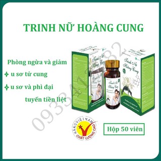 Trinh nữ hoàng cung hộp 50 viên hỗ trợ sức khỏe Hàng Chính Hãng