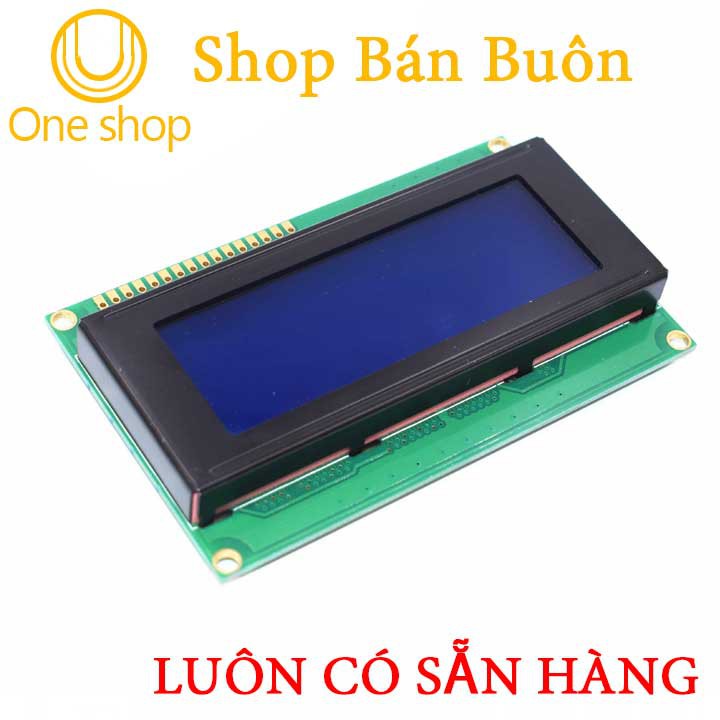 Màn Hình LCD 2004+Module I2C Xanh Dương