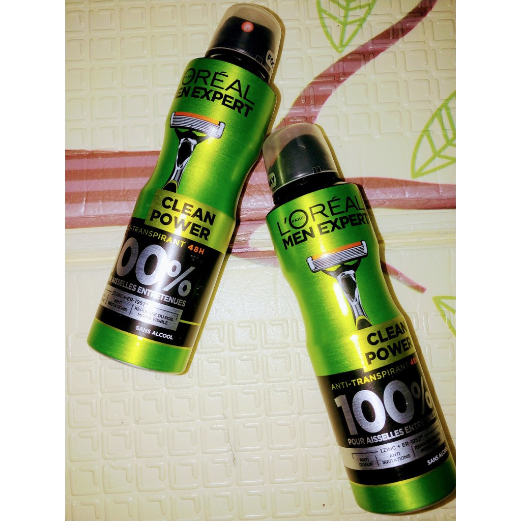 Xịt khử mùi L'Oreal Men Expert