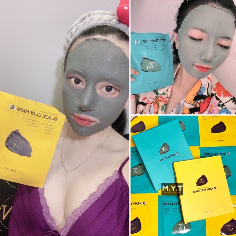 Mặt nạ đất sét miếng BARULAB