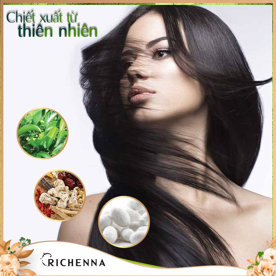 Nhuộm tóc phủ bạc thảo dược Richenna Hi-Speedy Color Hàn Quốc 60g | BigBuy360 - bigbuy360.vn