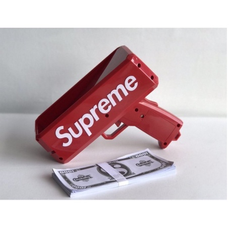 Đồ chơi Súng bắn tiền Supreme, thích hợp với các sự kiện, mang lại không khí sôi động