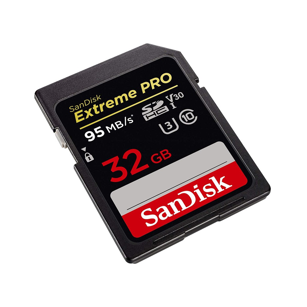 Thẻ nhớ máy ảnh SanDisk Extreme PRO SDXC 32GB UHS-I Speed Class 3 Upto 100MB/s