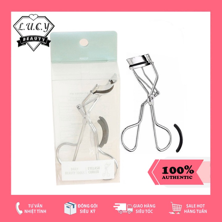 Hàng Hàn- Kẹp bấm mi The Face Shop Eyelash Curler TFS Hàn Quốc siêu cong kèm 2 lõi thay