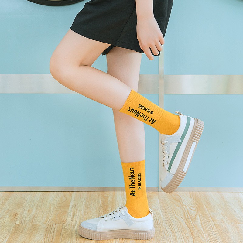 Tất Ulzzang Cao Cổ Nam Nữ - Vớ Ulzzang Unisex Nam Nữ Phong Cách Hàn Quốc