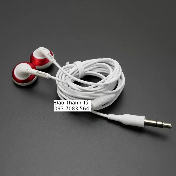Tai nghe siêu nhỏ gọn, trọng lượng nhẹ, giắc cắm 3.5m Philips SHE1350 / SHE3010