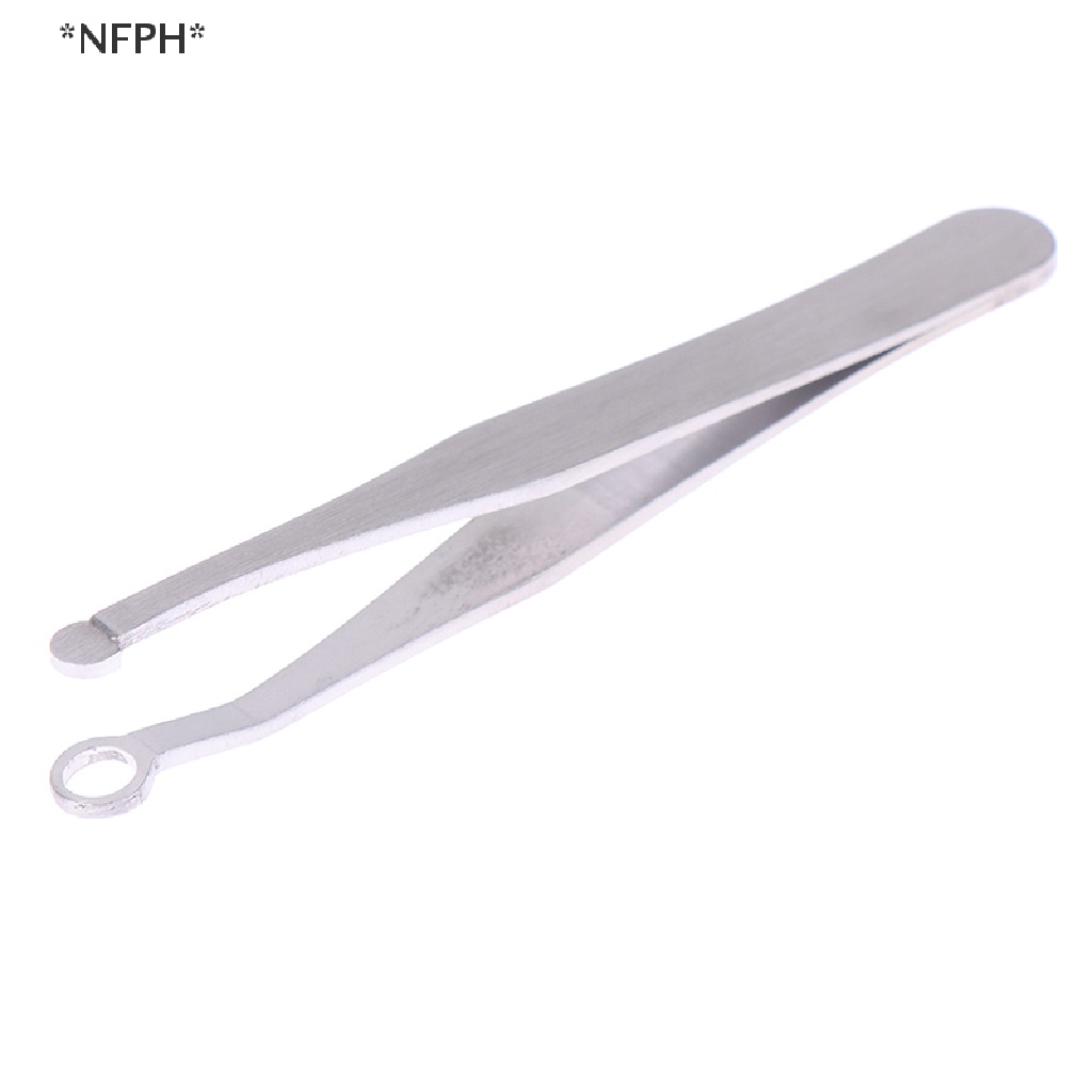 Nhíp Tỉa Lông Mày / Mũi Đầu Tròn Bằng Thép Không Gỉ Tiện Dụng