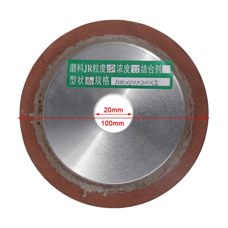 Đĩa Mài Kim Cương 100mm 150 Grit Cho Máy Mài Cacbua D4H9
