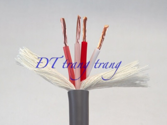 Dây loa HITACHI nhật bãi 2 lõi đơn giá / mét