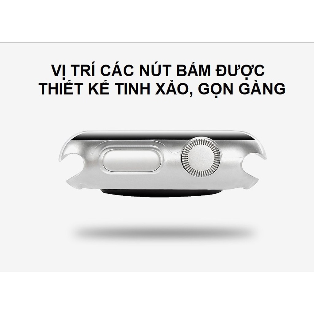 Bộ 2 Case Ốp Dẻo Silicon Dành Cho Apple Watch 40mm Series 4 (Chống Va Đập Trầy Xước, Chống Bụi, Bảo Vệ Viền Và Mặt Đồng