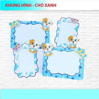 (9 MẪU)KHUNG HÌNH GIẤY CHỦ ĐỀ BÉ TRAI - SET 4 KHUNG