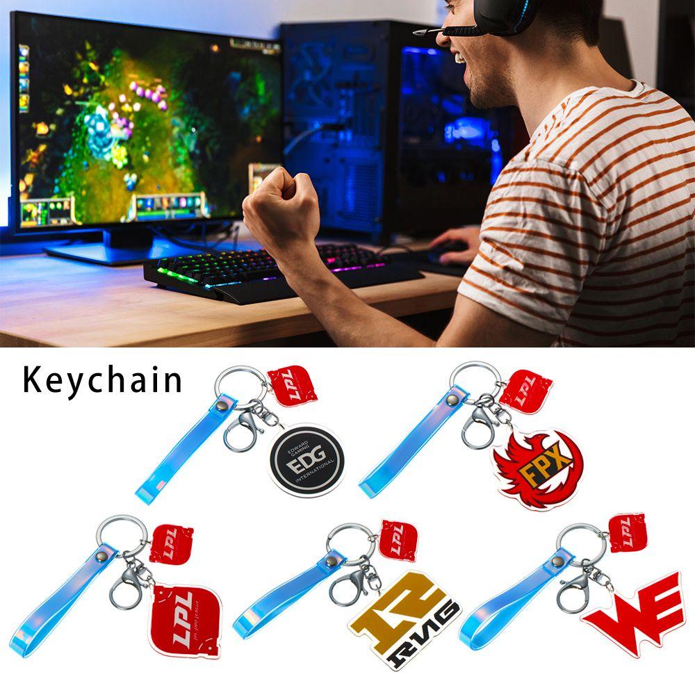 JONYE Móc Khóa Acrylic Hình Liên Minh Huyền Thoại Dễ Thương