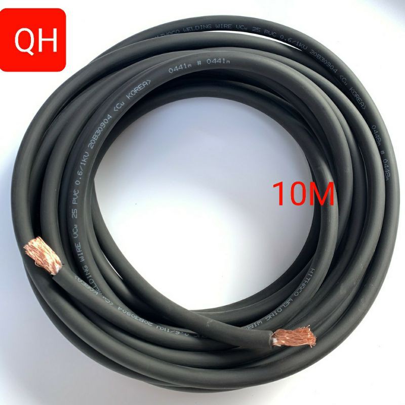 10 mét dây cáp hàn 16mm , dây hàn quốc, dây cáp hàn, dây hàn