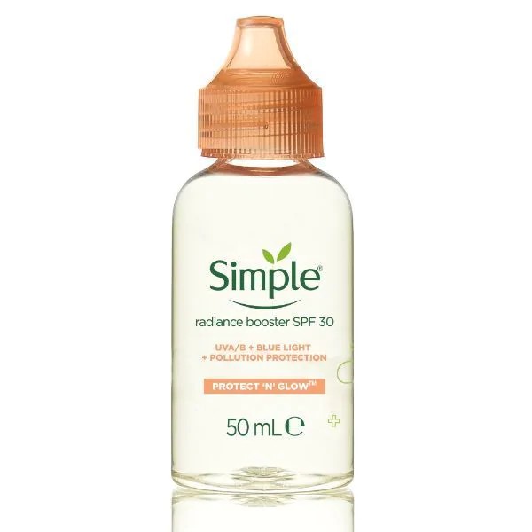 Tinh Chất Chống Nắng Simple Radiance Booster SPF 30 Protect 'N' Glow 50ml