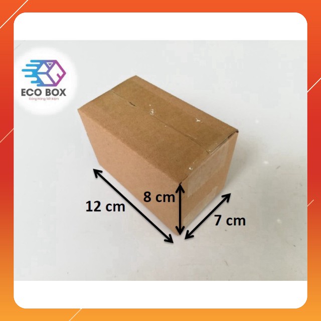 12x7x8 Hộp Carton đóng hàng