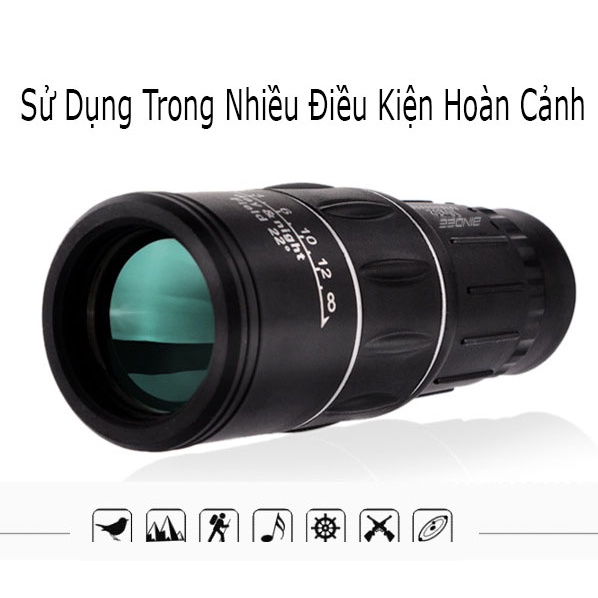 Ống ngắm ban đêm, Ống nhòm Bushnell 1 mắt cao cấp, độ room nhanh chóng, nhìn xa, sắc nét, bảo hành 1 đổi 1