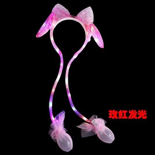 BỜM TAI THỎ PHÁT SÁNG CHO BÉ