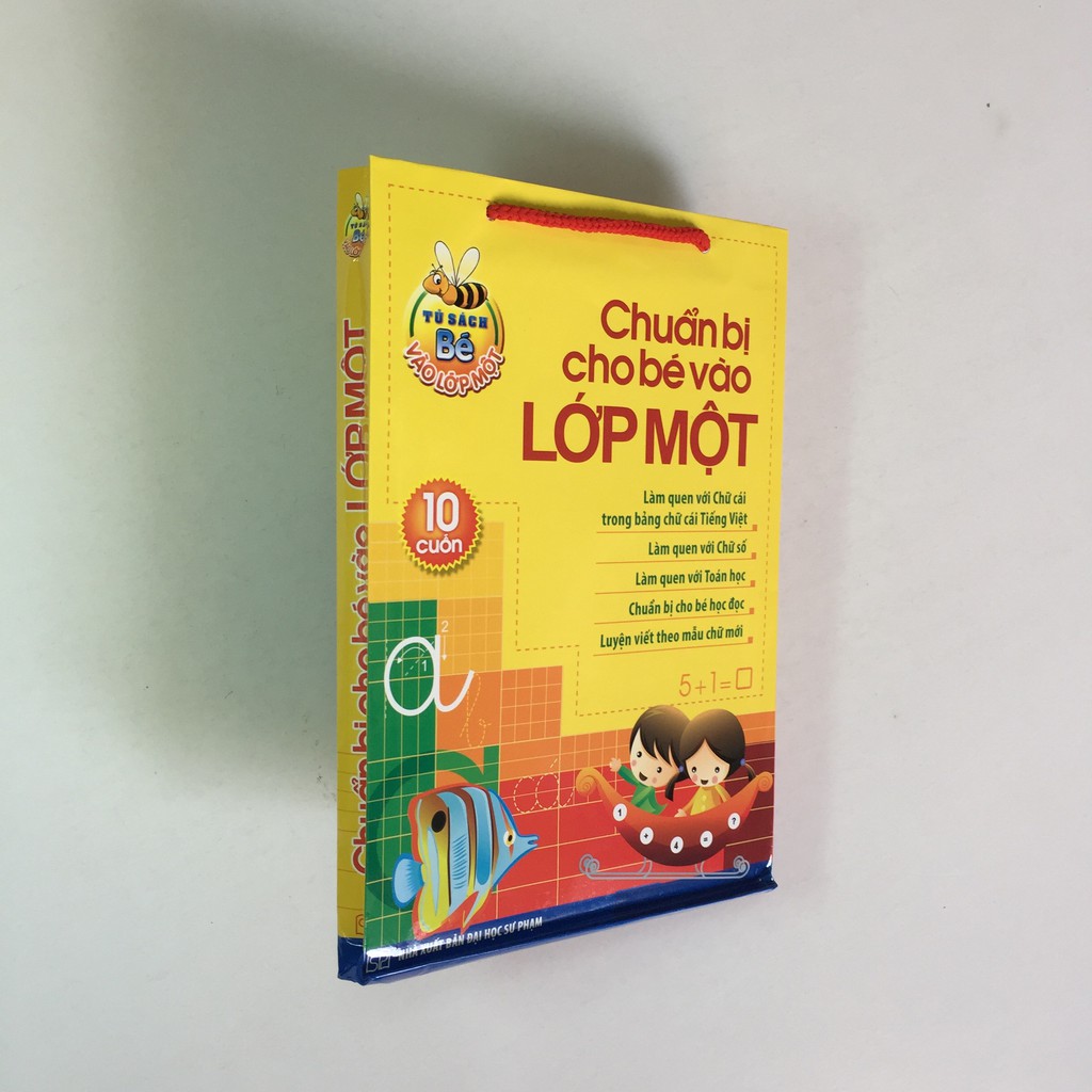 Sách - Chuẩn Bị Cho Bé Vào Lớp Một – Combo túi 10 cuốn