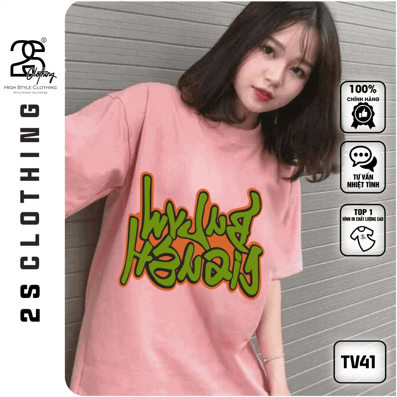 Áo Cộc Tay Nam 2s Clothing Áo Phông StreetWear Unisex Nam Nữ Cotton Oversize Form Rộng Giá Rẻ In Hình Chữ Cool Ngầu TV41 | BigBuy360 - bigbuy360.vn