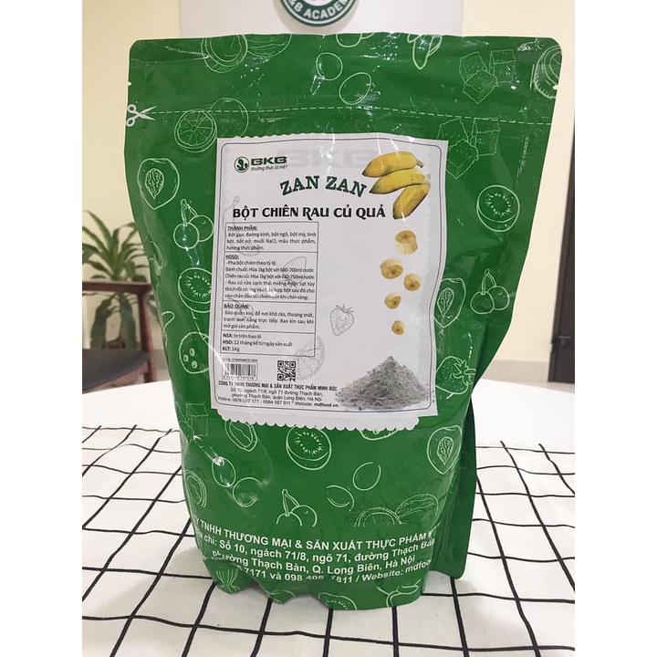 BỘT CHIÊN BÁNH CHUỐI AN GIANG BKB gói 1kg - BỘT CHIÊN BÁNH KHOAI - BỘT CHIÊN GIÒN