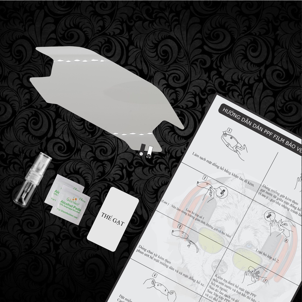 Miếng dán PPF TPU bảo vệ mặt đồng hồ xe MSX 125 MSX 150 2016 đến 2024 - HONDA MSX125 MSX150