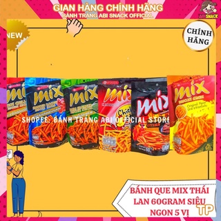 Xả kho tăm cay mix bánh snack que cọng nhập khẩu thái lan mix 60g