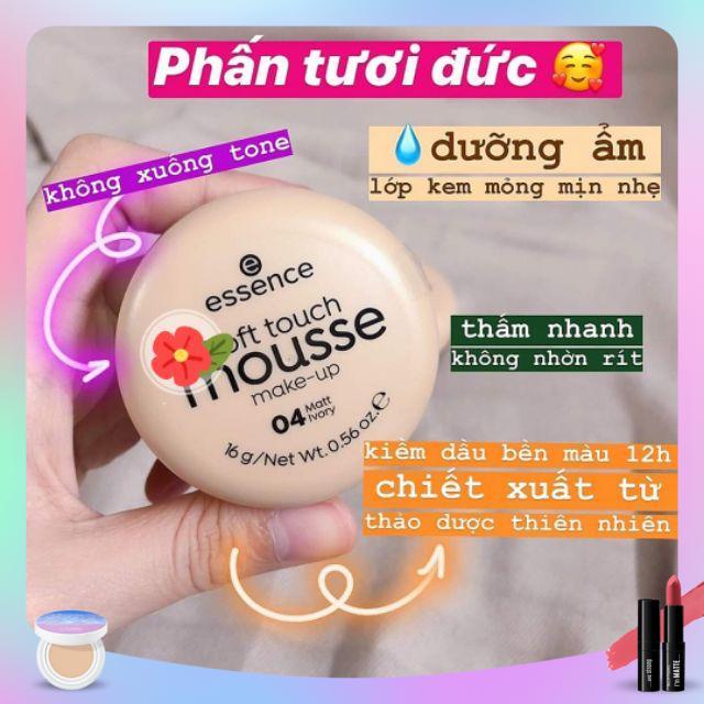 Phấn Tươi Đức Mousse Make Up Soft Touch Essence mẫu mới