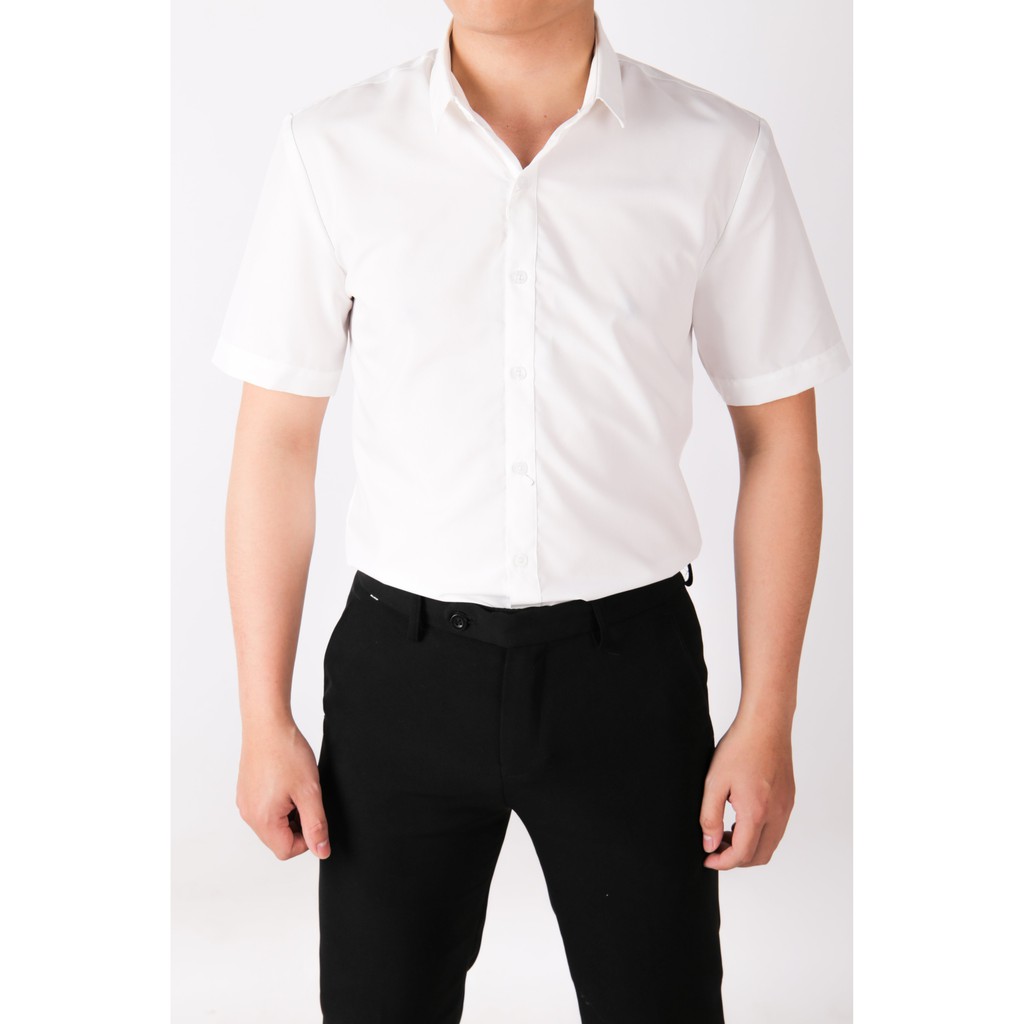 Áo Sơ Mi Nam Cộc Tay Trẻ Trung Cao Cấp Loại Đẹp | BigBuy360 - bigbuy360.vn