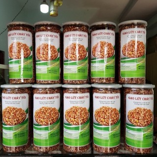 Sỉ 10 hộp gạo lứt cháy tỏi 300gr