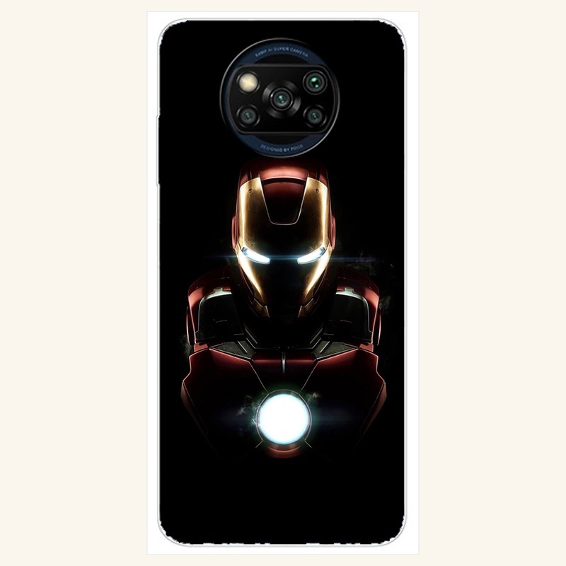 Ốp Lưng Điện Thoại Xiaomi Poco X3 Nfc X 3 Nfc 6.67 '' Marvel Super Hero