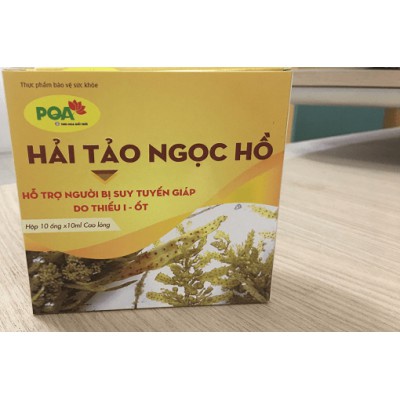 PQA Hải Tảo Ngọc Hồ Dùng Cho Người Bị Suy Tuyến Giáp, Thiếu I Ốt, Người Bị Bướu Cổ Do Thiếu I Ốt