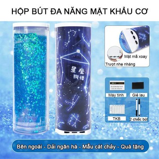 Hộp bút đa năng có mật khẩu cơ tiện dụng