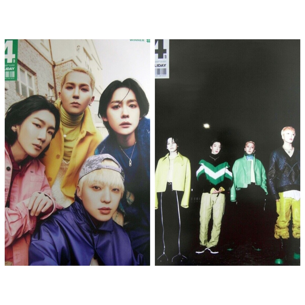 Poster Kpop nhóm WINNER chính hãng có ống tube nhựa bảo vệ hàng có sẵn