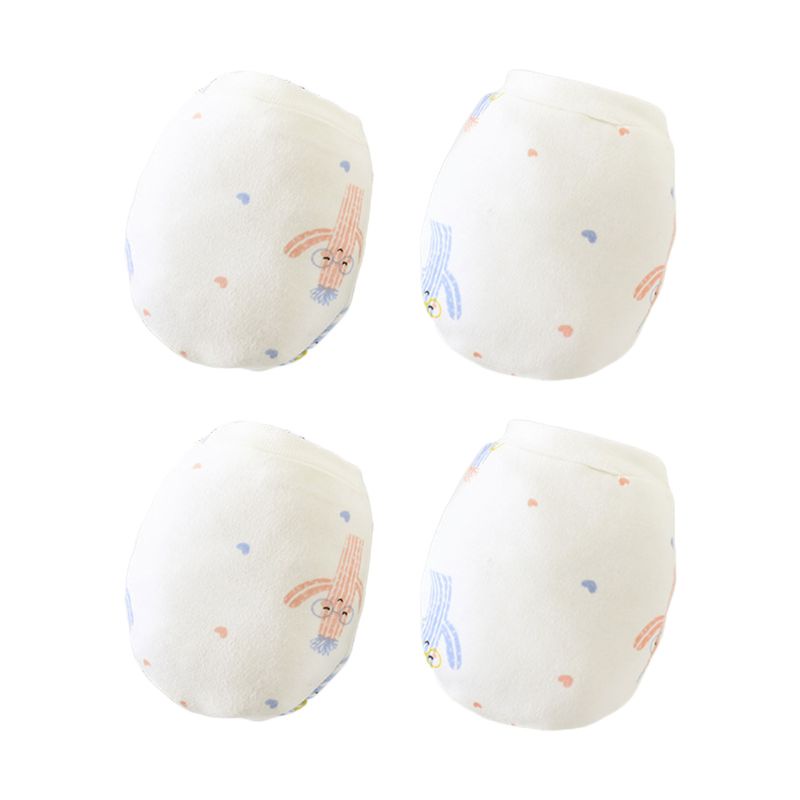Bộ 2 Đôi Găng Tay Cotton Mềm Mại Dễ Thương