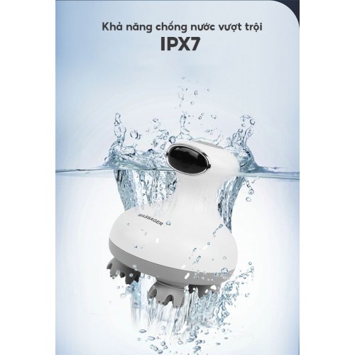 Máy massage đầu cầm tay pin sạc 4D ST-702 - Giảm stress, đau nhức đầu | OKbuy